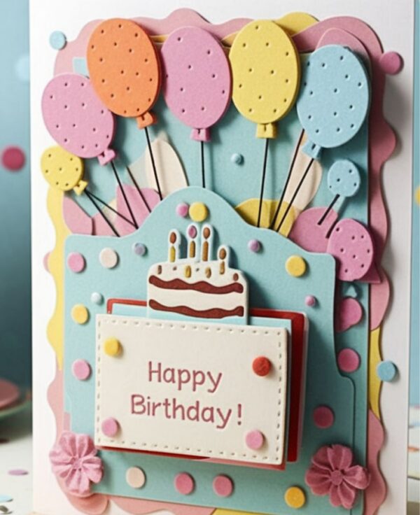 WEATHER Pop-up Card – การ์ด Pop-up ลายสภาพอากาศ