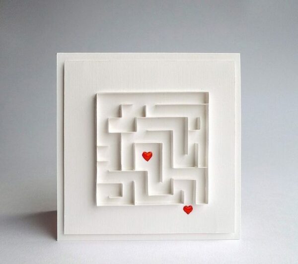 LABYRINTH Pop-up Maze Card – การ์ด Pop-up ลายเขาวงกต