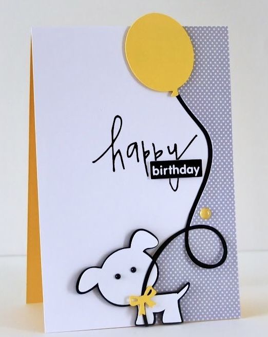 BALLOON FLOAT Silhouette Card – การ์ดลูกโป่งซิลูเอท