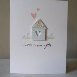 HAPPY HOME Simple Card – การ์ดลายบ้านเรียบง่าย